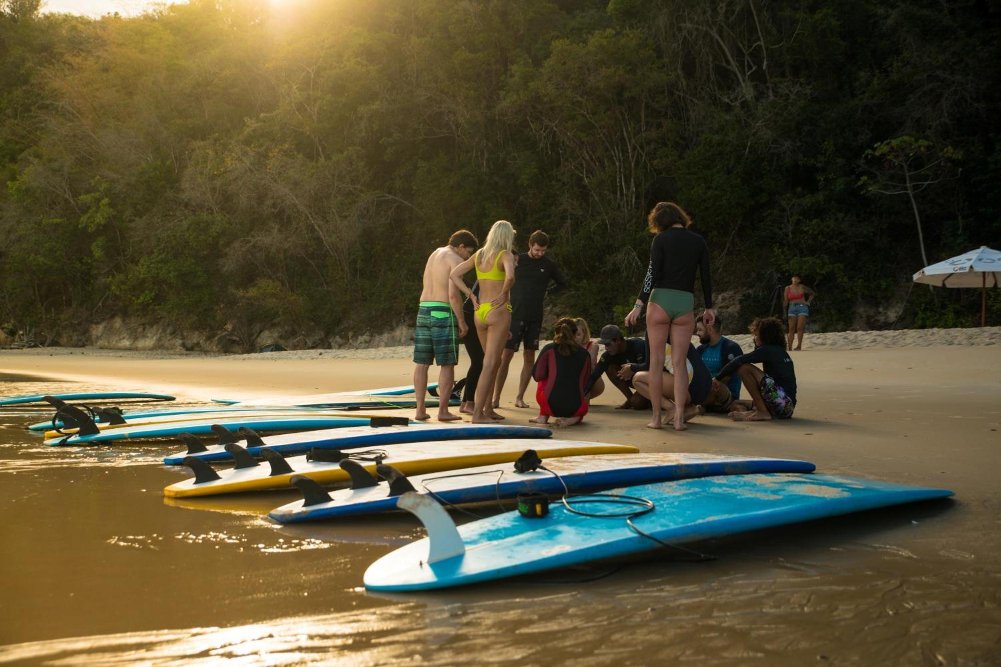 Ostello Surfcamp Arara Praia de Pipa Esterno foto