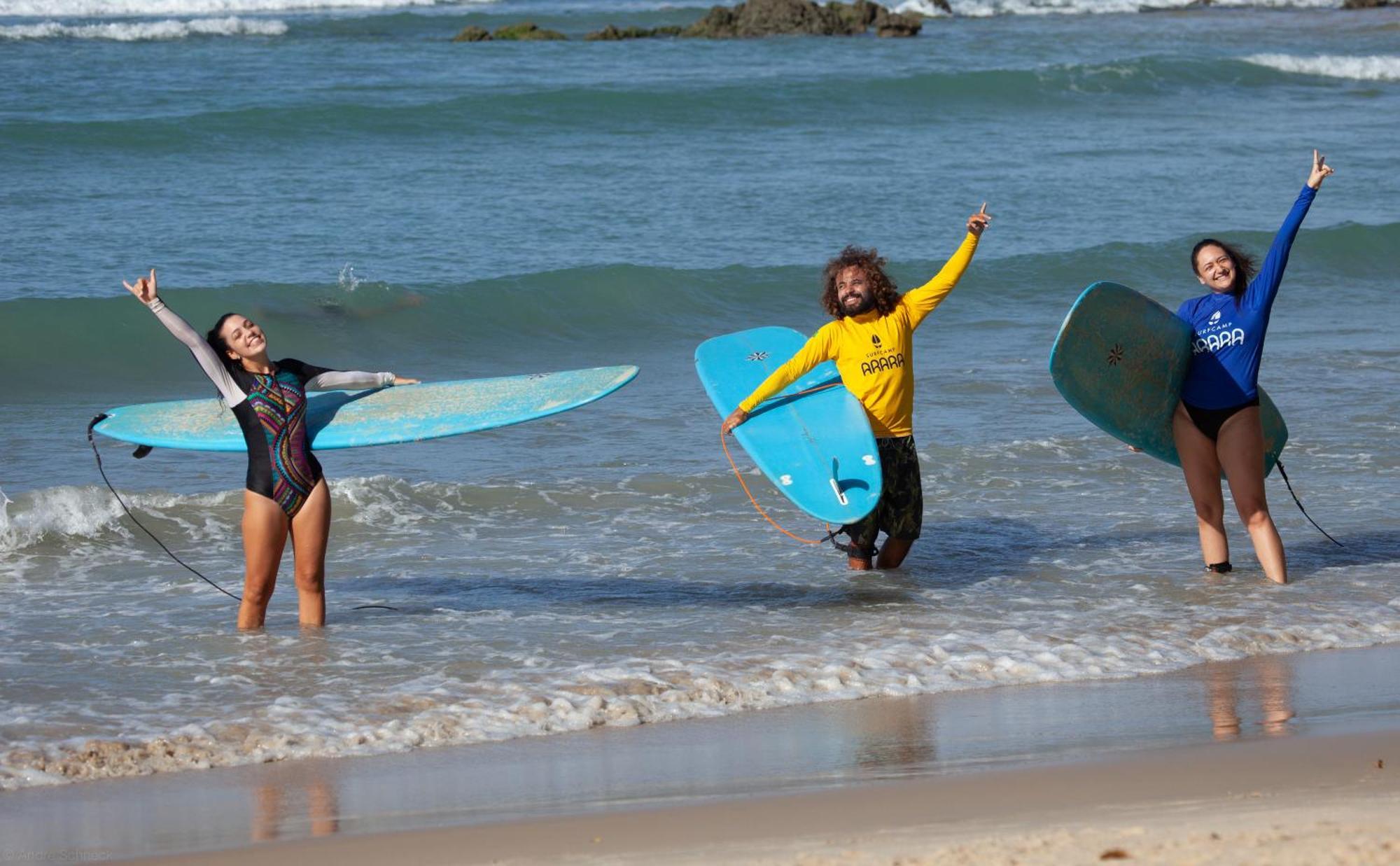 Ostello Surfcamp Arara Praia de Pipa Esterno foto