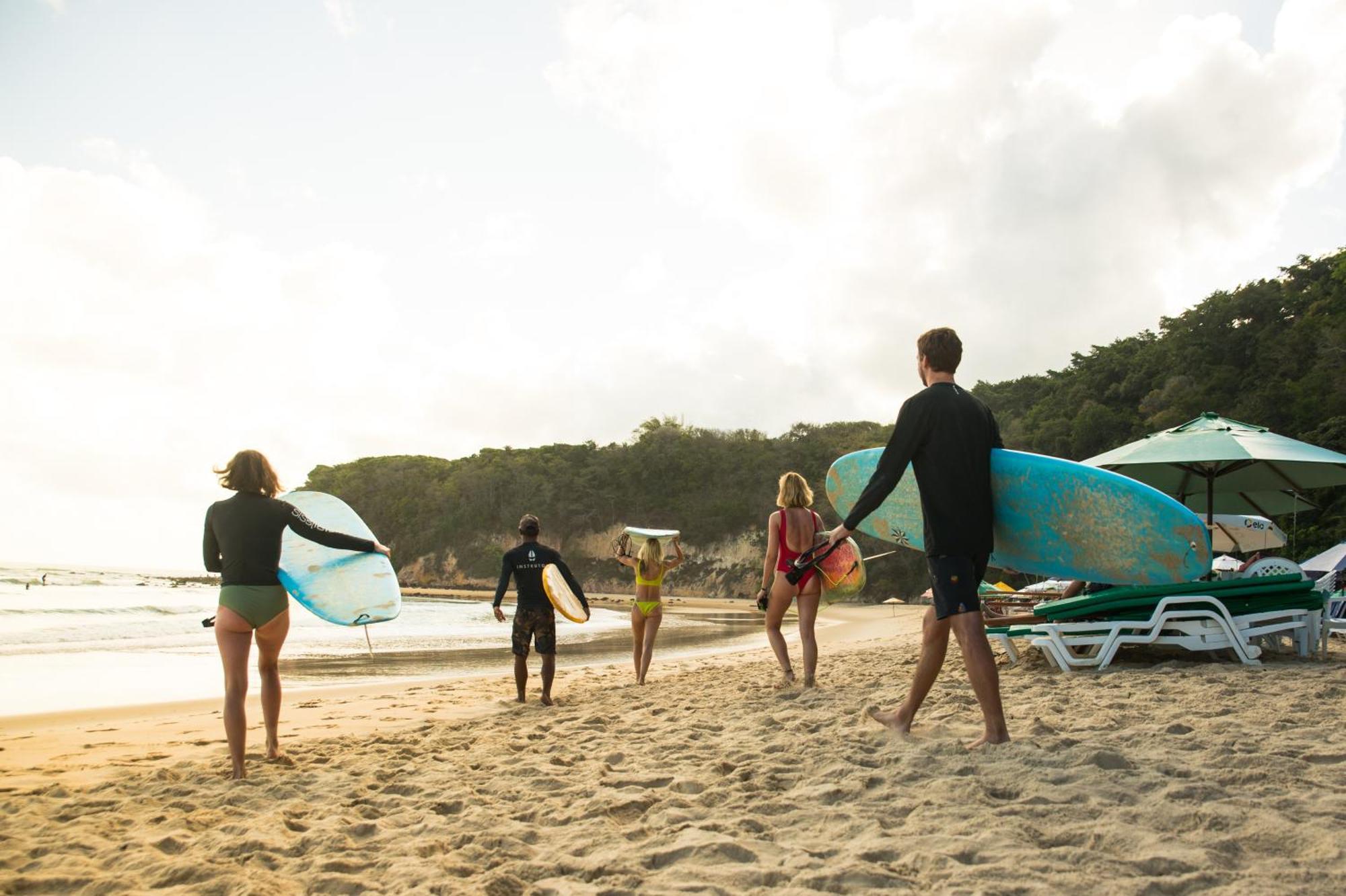 Ostello Surfcamp Arara Praia de Pipa Esterno foto