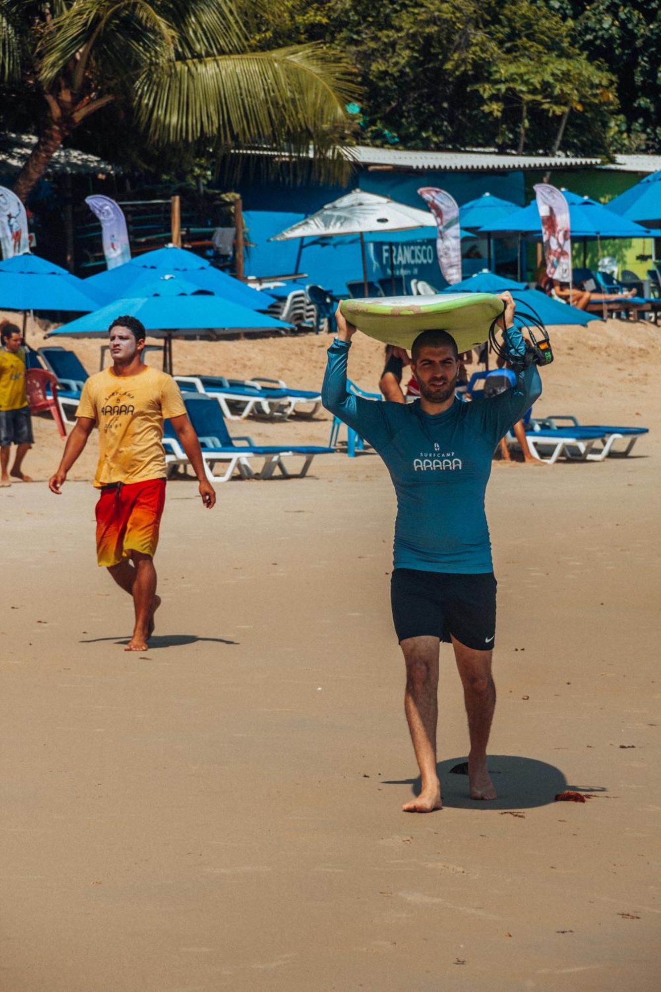 Ostello Surfcamp Arara Praia de Pipa Esterno foto